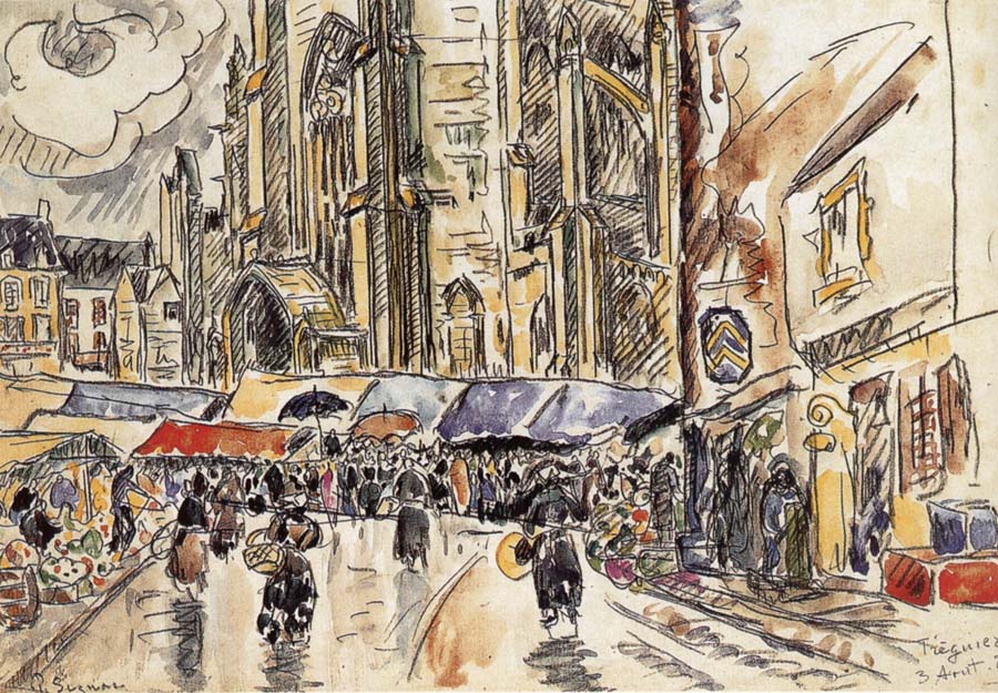 Paul Signac Market